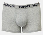 Tommy Hilfiger Men's Statement Flex Trunks 3-Pack - Mahogany/Navy/Grey