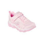 Skechers Girls' S-Lights Hyper Surge Sneakers - Light Pink