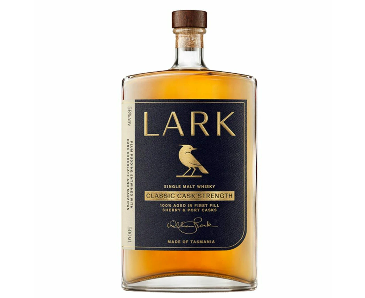 Lark Distillery Cask Strength Whisky 58% 500ml