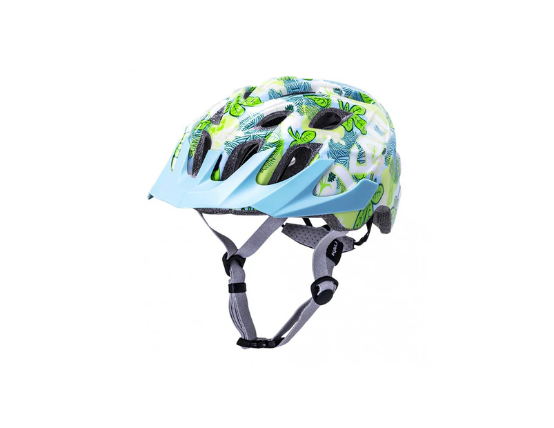 Kali Chakra 52-57cm Youth Cycling Helmet Protection Safety Gear Flora Girls Blue