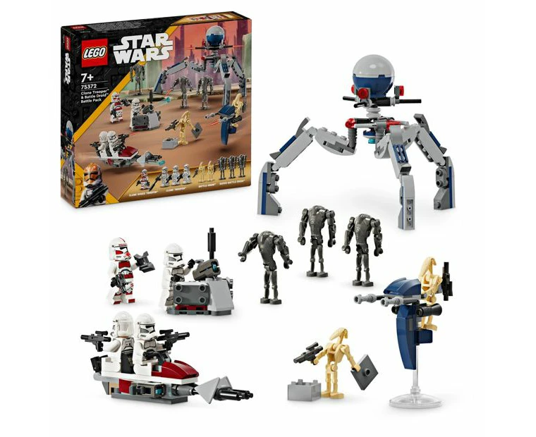 LEGO Star Wars Clone Trooper & Battle Droid Battle Pack 75372