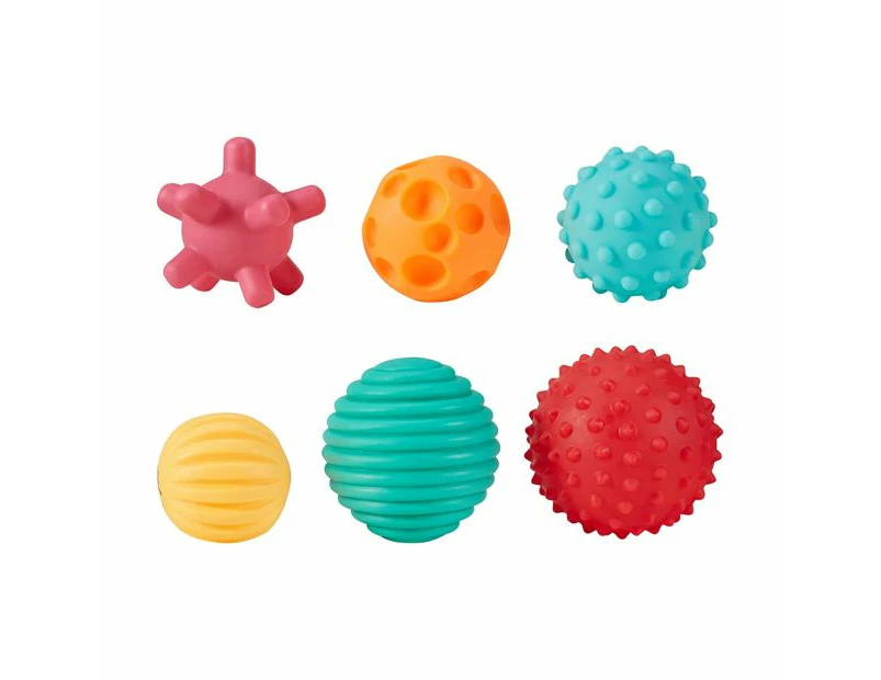 Sensory Balls, 6 Pack - Anko - Multi