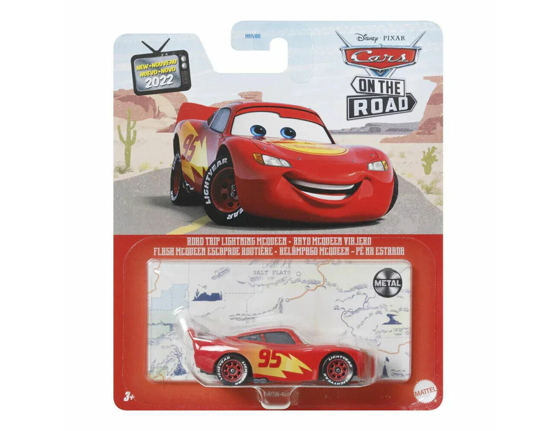 Disney Pixar Cars 3 Diecast On The Road Lightning McQueen Diecast Car