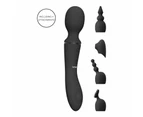 Introducing The Nami Black Dual Sided Vive019 Massage Wand For Women Ultimate Pleasure Experience