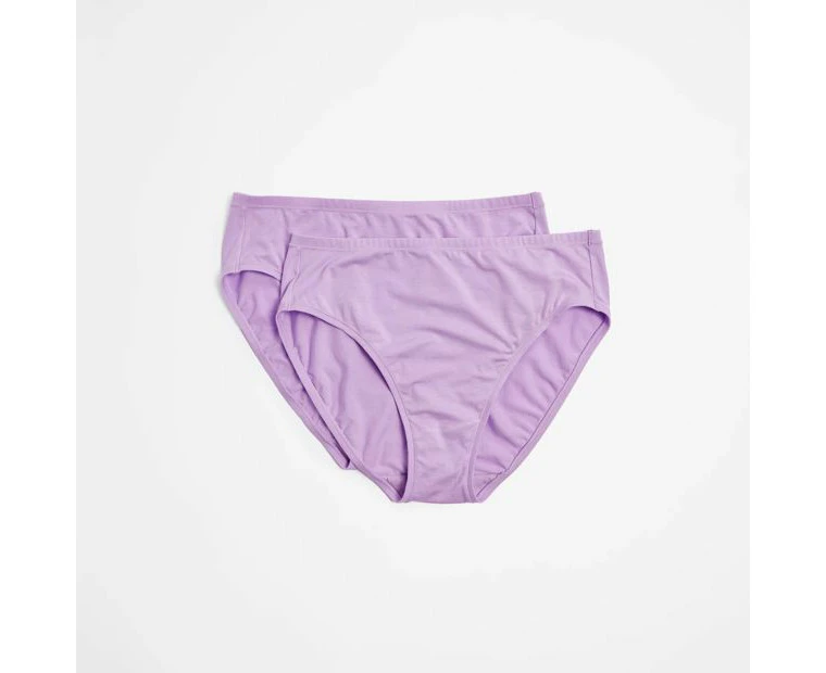 Target 2 Pack Bamboo High Cut Briefs