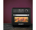 Devanti Air Fryer 15L LCD Fryers Oven