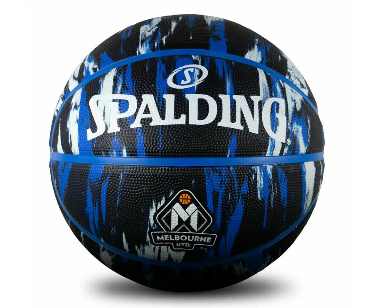 Spalding NBL Team Marble Size 7 Basketball - Melbourne United