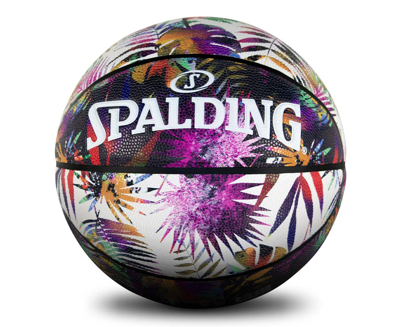 Spalding Size 7 Indoor/Outdoor Basketball - Botanics