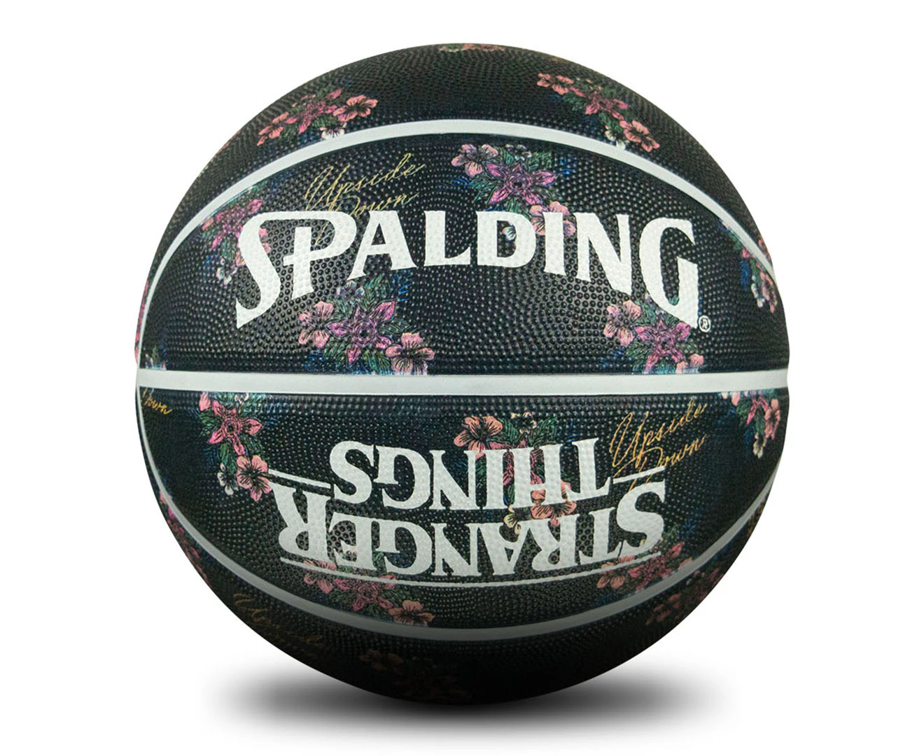 Spalding x Stranger Things Greetings Size 7 Outdoor Basketball - Cali Floral