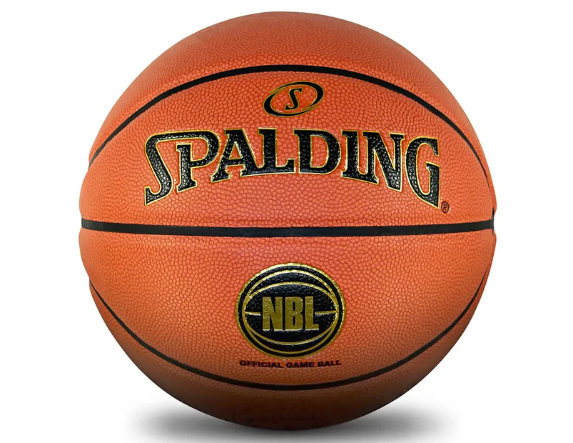 Spalding NBL Size 7 Official Game Ball - Brown