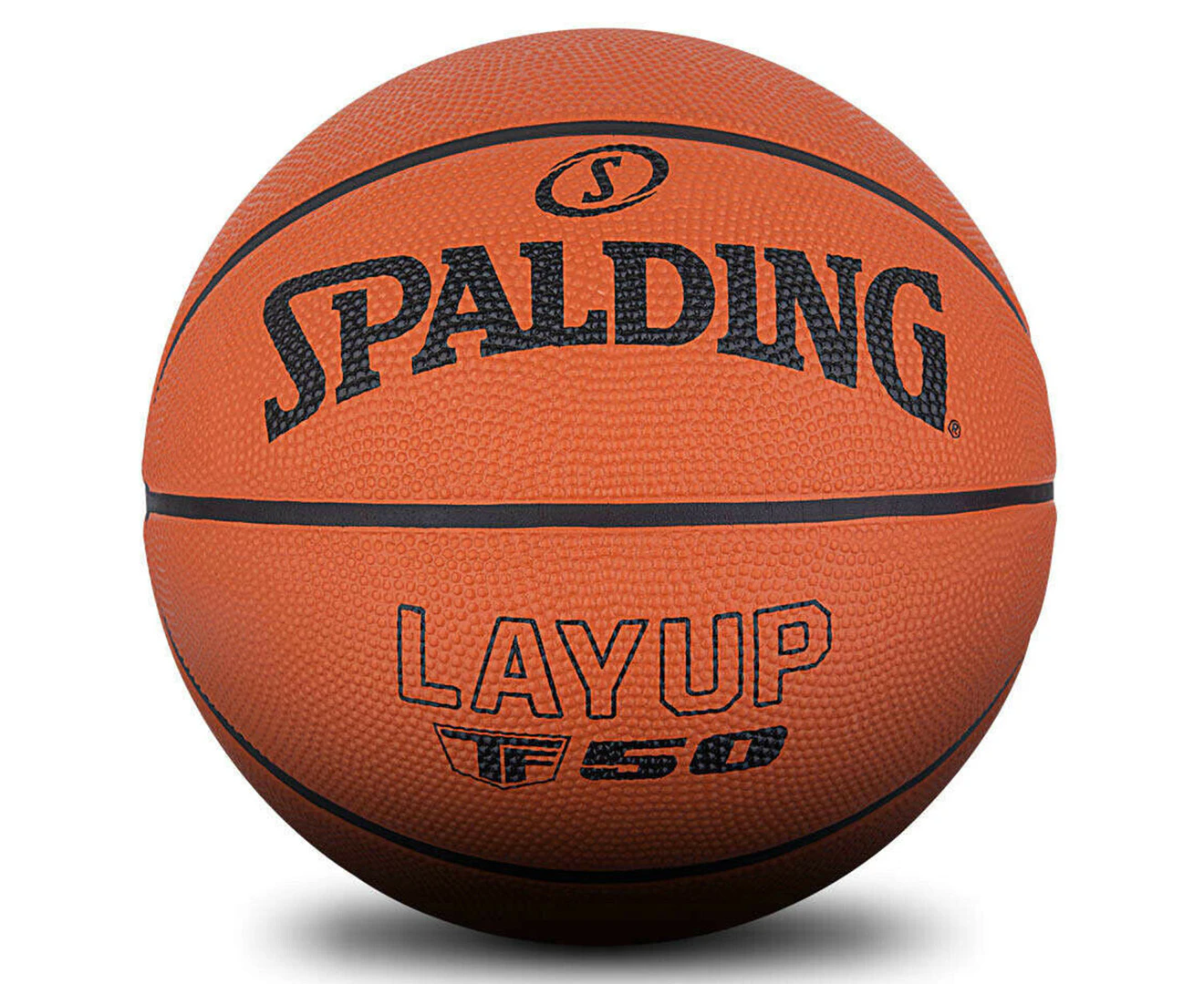 Spalding Layup TF-50 Size 7 Basketball - Orange