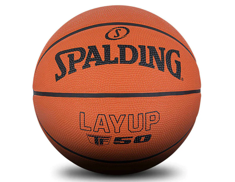 Spalding Layup TF-50 Size 7 Basketball - Orange