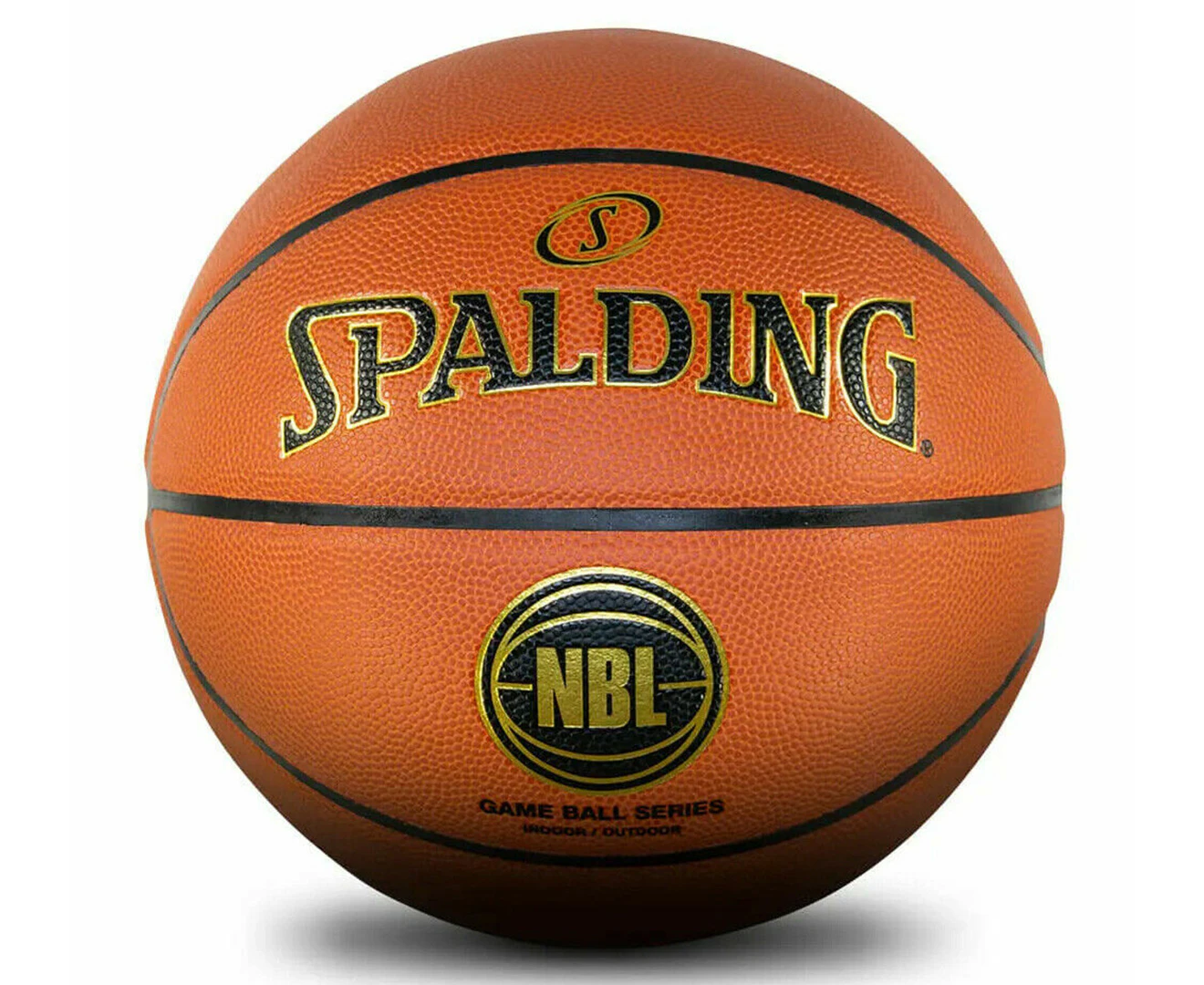 Spalding NBL Size 7 Replica Game Basketball - Orange