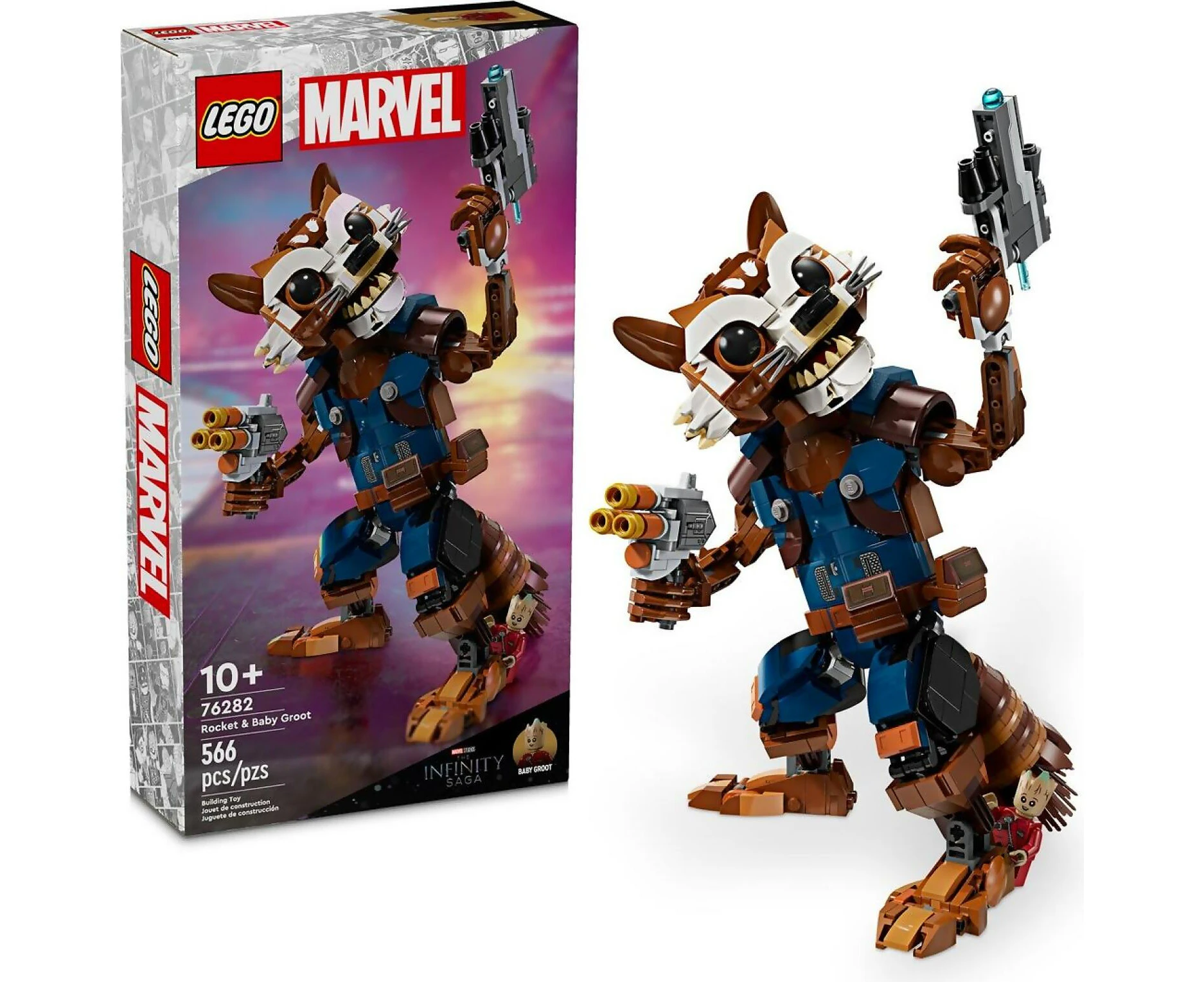 LEGO Super Heroes Marvel Rocket and Baby Groot (76282)