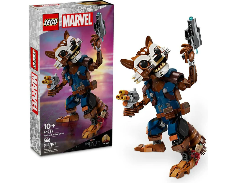 LEGO® Super Heroes Marvel Rocket & Baby Groot 76282