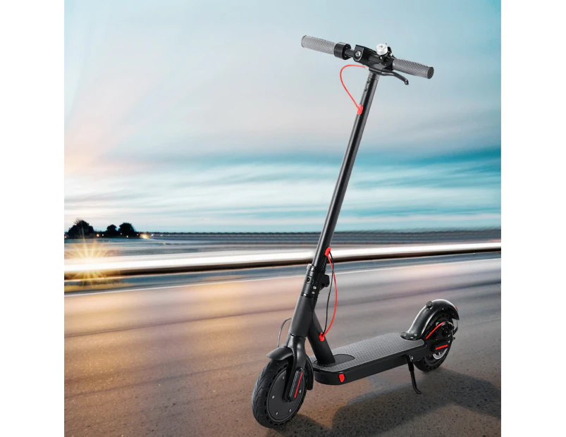 Electric Scooter 800W 25KM/H Folding Portable Riding For Adults Commuter Black