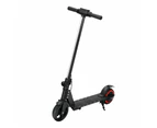 Electric Scooter 130W 16KM/H LED Light Folding Portable Riding Commuter Black