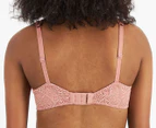 Berlei Women's Barely There Lace Contour Bra - Dusty Pink
