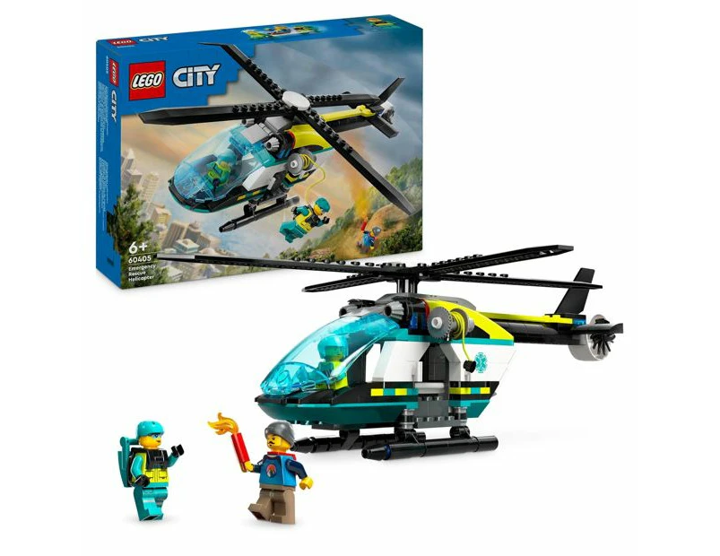 LEGO® City Emergency Rescue Helicopter 60405