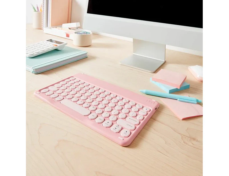 Bluetooth Keyboard - Anko - Pink