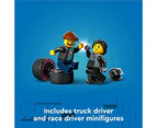 LEGO® City Race Car and Car Carrier Truck 60406 - Multi