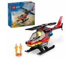 LEGO City Fire Rescue Helicopter 60411