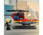 LEGO City Fire Rescue Helicopter 60411