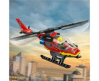 LEGO City Fire Rescue Helicopter 60411