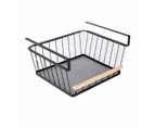 Wire & Wood Undershelf Basket - Anko