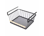 Wire & Wood Undershelf Basket - Anko