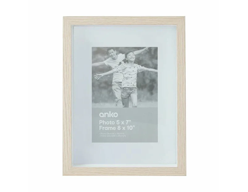 Photo Frame, 5" x 7" - Anko - Brown