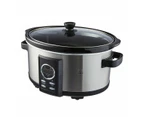 Slow Cooker, 6.5L - Anko - Black