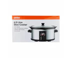 Slow Cooker, 6.5L - Anko - Black