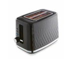 2 Slice Toaster, Black - Anko - Black