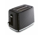 2 Slice Toaster, Black - Anko - Black