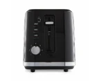 2 Slice Toaster, Black - Anko