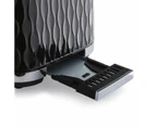 2 Slice Toaster, Black - Anko