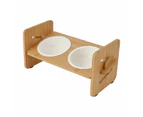 Pet Bowl Twin Bamboo - Anko