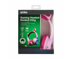Gaming Headset Kombat Kitty - Anko - Pink