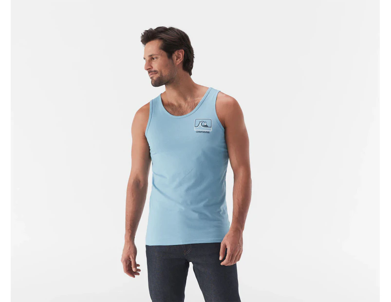 Quiksilver Men's Keep On Tank Top - Delphinium Blue