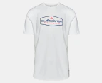 Quiksilver Men's Omni Lockup Tee / T-Shirt / Tshirt - White