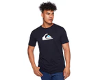Quiksilver Men's Comp Logo Tee / T-Shirt / Tshirt - Black