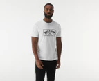 Billabong Men's Arch Tee / T-Shirt / Tshirt - White