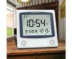 Azan Clock Prayer Times Table Clock,Muslim Digital Alarm,HA-4010 -White
