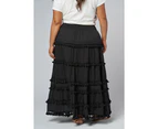 THE POETIC GYPSY Women's Malibu Maxi Skirt