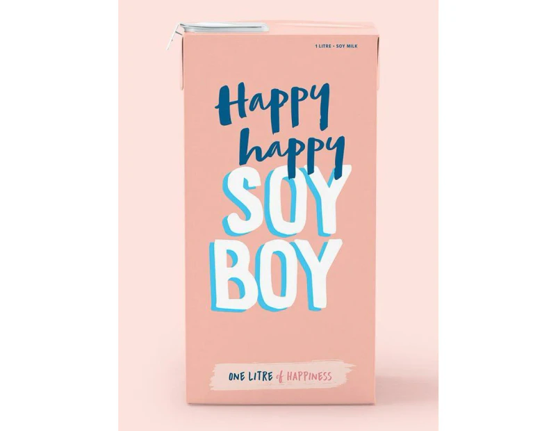 6 X Soy Milk Happy Happy SoyBoy 1L Soy Boy