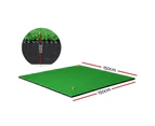 Everfit Golf Hitting Mat Portable Driving Range Practice Training Aid 150x150cm