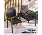 Gardeon Outdoor Garden Bench Seat Chair Table Loveseat Patio Furniture Park