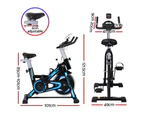 Everfit Spin Bike Magnetic Exercise Bike 13KG Flywheel Fitness 150kg capacity