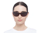 Glarefoil Female Carey Black Wrap Sunglasses